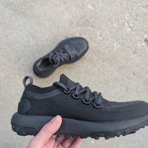 Allbirds Black Sneakers Knit Upper Durable Sole